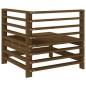 vidaXL Garten-Ecksofa Honigbraun Massivholz Kiefer vidaXL Garten-Ecksofa Honigbraun Massivholz Kiefer
