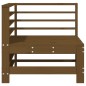 vidaXL Garten-Ecksofa Honigbraun Massivholz Kiefer vidaXL Garten-Ecksofa Honigbraun Massivholz Kiefer