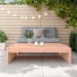 vidaXL Gartenhocker 120x80 cm Massivholz Douglasie vidaXL Gartenhocker 120x80 cm Massivholz Douglasie