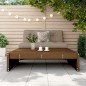 vidaXL Gartenhocker Honigbraun 120x80 cm Massivholz Kiefer vidaXL Gartenhocker Honigbraun 120x80 cm Massivholz Kiefer