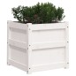 vidaXL Pflanzkübel 2 Stk. Weiß Massivholz Kiefer vidaXL Pflanzkübel 2 Stk. Weiß Massivholz Kiefer