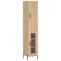 Highboard Sonoma-Eiche 34,5x34x180 cm Holzwerkstoff Highboard Sonoma-Eiche 34,5x34x180 cm Holzwerkstoff