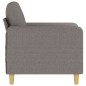 vidaXL Sessel Taupe 60 cm Stoff vidaXL Sessel Taupe 60 cm Stoff