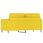 vidaXL 2-Sitzer-Sofa Hellgelb 140 cm Stoff vidaXL 2-Sitzer-Sofa Hellgelb 140 cm Stoff