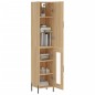 Highboard Sonoma-Eiche 34,5x34x180 cm Holzwerkstoff Highboard Sonoma-Eiche 34,5x34x180 cm Holzwerkstoff