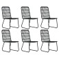 vidaXL 7-tlg. Garten-Essgruppe Poly Rattan und Glas vidaXL 7-tlg. Garten-Essgruppe Poly Rattan und Glas