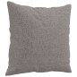 vidaXL 3-Sitzer-Sofa mit Zierkissen Taupe 180 cm Stoff vidaXL 3-Sitzer-Sofa mit Zierkissen Taupe 180 cm Stoff