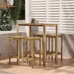 vidaXL 5-tlg. Gartenbar-Set Kiefernholz Imprägniert