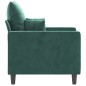 vidaXL Sessel Dunkelgrün 60 cm Samt vidaXL Sessel Dunkelgrün 60 cm Samt