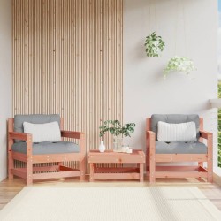 vidaXL Gartenstühle 2 Stk. Massivholz Douglasie