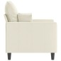 vidaXL Sessel Creme 60 cm Samt vidaXL Sessel Creme 60 cm Samt
