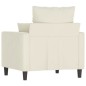 vidaXL Sessel Creme 60 cm Samt vidaXL Sessel Creme 60 cm Samt