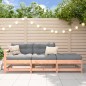 vidaXL 3-tlg. Garten-Lounge-Set Massivholz Douglasie vidaXL 3-tlg. Garten-Lounge-Set Massivholz Douglasie