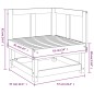 vidaXL Garten-Ecksofa Imprägniertes Kiefernholz vidaXL Garten-Ecksofa Imprägniertes Kiefernholz