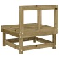 vidaXL Garten-Mittelsofa Kiefernholz Imprägniert vidaXL Garten-Mittelsofa Kiefernholz Imprägniert