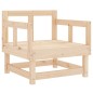 vidaXL Gartenstühle 2 Stk. Massivholz Kiefer vidaXL Gartenstühle 2 Stk. Massivholz Kiefer