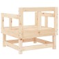 vidaXL Gartenstühle 2 Stk. Massivholz Kiefer vidaXL Gartenstühle 2 Stk. Massivholz Kiefer