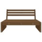 vidaXL Garten-Mittelsofa Honigbraun 120x80 cm Massivholz Kiefer vidaXL Garten-Mittelsofa Honigbraun 120x80 cm Massivholz Kiefer