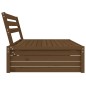 vidaXL Garten-Mittelsofa Honigbraun 120x80 cm Massivholz Kiefer vidaXL Garten-Mittelsofa Honigbraun 120x80 cm Massivholz Kiefer