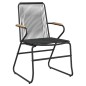 9-tlg. Garten-Essgruppe Schwarz PVC Rattan 9-tlg. Garten-Essgruppe Schwarz PVC Rattan