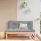 vidaXL Garten-Mittelsofa 120x80 cm Massivholz Douglasie vidaXL Garten-Mittelsofa 120x80 cm Massivholz Douglasie