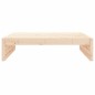vidaXL Gartenhocker 120x80 cm Massivholz Kiefer vidaXL Gartenhocker 120x80 cm Massivholz Kiefer