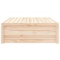 vidaXL Gartenhocker 120x80 cm Massivholz Kiefer vidaXL Gartenhocker 120x80 cm Massivholz Kiefer