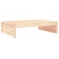 vidaXL Gartenhocker 120x80 cm Massivholz Kiefer vidaXL Gartenhocker 120x80 cm Massivholz Kiefer