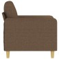 vidaXL Sessel Braun 60 cm Stoff vidaXL Sessel Braun 60 cm Stoff