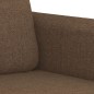 vidaXL 2-Sitzer-Sofa Braun 120 cm Stoff vidaXL 2-Sitzer-Sofa Braun 120 cm Stoff