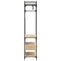 vidaXL Kleiderständer mit Schubladen Sonoma-Eiche 89x39x184,5 cm vidaXL Kleiderständer mit Schubladen Sonoma-Eiche 89x39x184,5 cm