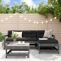vidaXL 5-tlg. Garten-Lounge-Set Grau Massivholz Kiefer vidaXL 5-tlg. Garten-Lounge-Set Grau Massivholz Kiefer