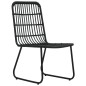 3-tlg. Garten-Essgruppe Poly Rattan und Glas 3-tlg. Garten-Essgruppe Poly Rattan und Glas