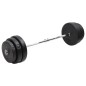 vidaXL Curlstange mit Gewichten 90 kg vidaXL Curlstange mit Gewichten 90 kg