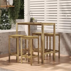 vidaXL Bartisch 110x60x110 cm Imprägniertes Kiefernholz