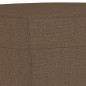 vidaXL 3-tlg. Sofagarnitur mit Kissen Braun Stoff vidaXL 3-tlg. Sofagarnitur mit Kissen Braun Stoff