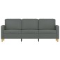 vidaXL 3-Sitzer-Sofa Dunkelgrau 180 cm Stoff vidaXL 3-Sitzer-Sofa Dunkelgrau 180 cm Stoff
