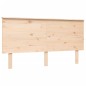 vidaXL Massivholzbett mit Kopfteil 160x200 cm vidaXL Massivholzbett mit Kopfteil 160x200 cm
