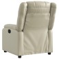 vidaXL Relaxsessel Creme Kunstleder vidaXL Relaxsessel Creme Kunstleder