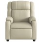 vidaXL Relaxsessel Creme Kunstleder vidaXL Relaxsessel Creme Kunstleder