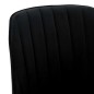 Esszimmerstühle 6 Stk. Schwarz Samt Esszimmerstühle 6 Stk. Schwarz Samt