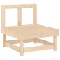 vidaXL Garten-Mittelsofa Massivholz Kiefer vidaXL Garten-Mittelsofa Massivholz Kiefer