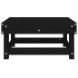 vidaXL Gartenhocker Schwarz Massivholz Kiefer vidaXL Gartenhocker Schwarz Massivholz Kiefer