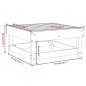 vidaXL Gartenhocker Schwarz Massivholz Kiefer vidaXL Gartenhocker Schwarz Massivholz Kiefer