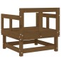 vidaXL Gartenstühle 2 Stk. Honigbraun Massivholz Kiefer vidaXL Gartenstühle 2 Stk. Honigbraun Massivholz Kiefer
