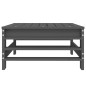 vidaXL Gartenhocker Grau Massivholz Kiefer vidaXL Gartenhocker Grau Massivholz Kiefer
