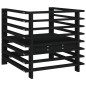 vidaXL Gartenstühle 2 Stk. Schwarz Massivholz Kiefer vidaXL Gartenstühle 2 Stk. Schwarz Massivholz Kiefer