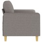 vidaXL 2-Sitzer-Sofa Taupe 140 cm Stoff vidaXL 2-Sitzer-Sofa Taupe 140 cm Stoff