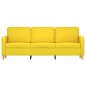 vidaXL 3-Sitzer-Sofa Hellgelb 180 cm Stoff vidaXL 3-Sitzer-Sofa Hellgelb 180 cm Stoff