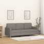 vidaXL 3-Sitzer-Sofa Taupe 180 cm Stoff vidaXL 3-Sitzer-Sofa Taupe 180 cm Stoff